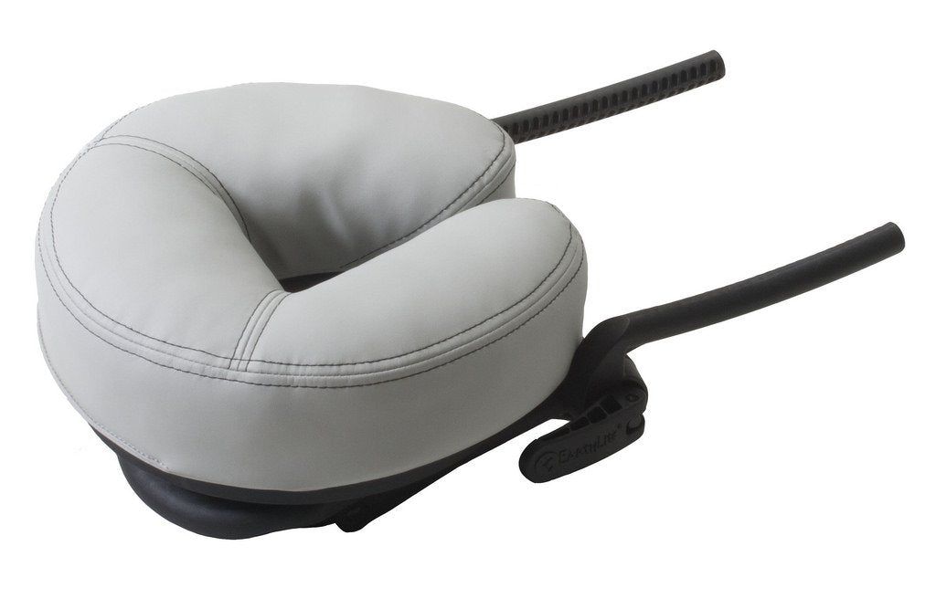 EarthLite Massage Table Face Cradle Deluxe Adjustable - Durable, Fully Adjustable Headrest Platform for Massage Chairs & Tables