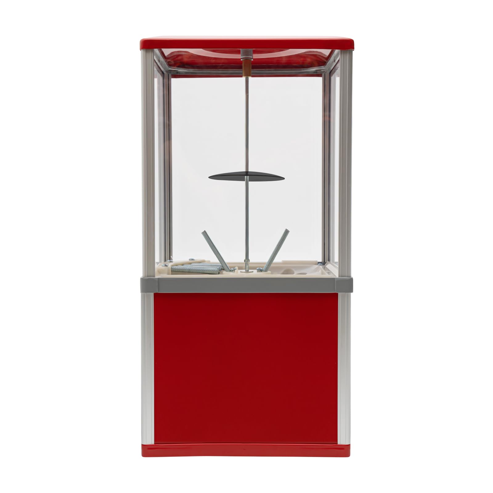 4X 25 Cents Coin Operated Vending Machine, 200pcs 1.77in Toy Capsule Vending Machine Commercial Twister Ball Dispenser 21in Height Rectangle Bubble Gum Machine for Retail Store, Supermarket