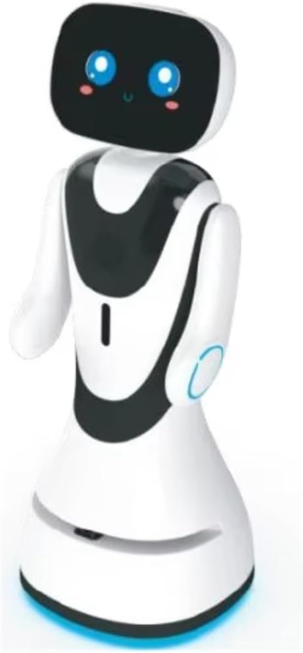 AI Reception Robot, Intelligent Autonomous Greeting Service Robot, can autonomously Plan Walking Routes and is Suitable for Company Office Buildings.
