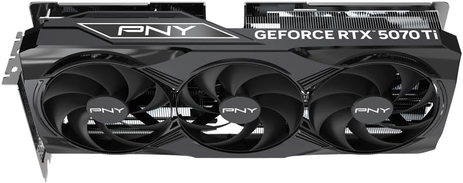 PNY NVIDIA GeForce RTX™ 5070 Ti OC Triple-Fan Plus, Graphics Card