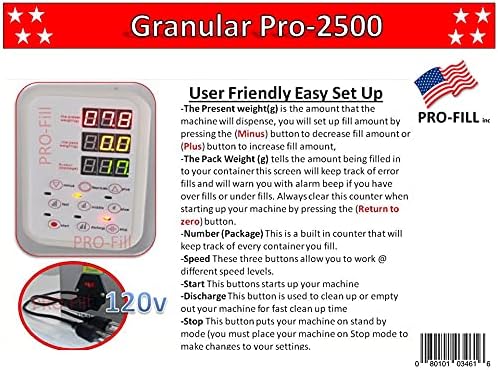 Bag Coffe & Powder Filling Machine/Weight Filler 2g-2500g / Granular Pro-2500 / Dog Food, Beans, Candies & Granular Filling Machine