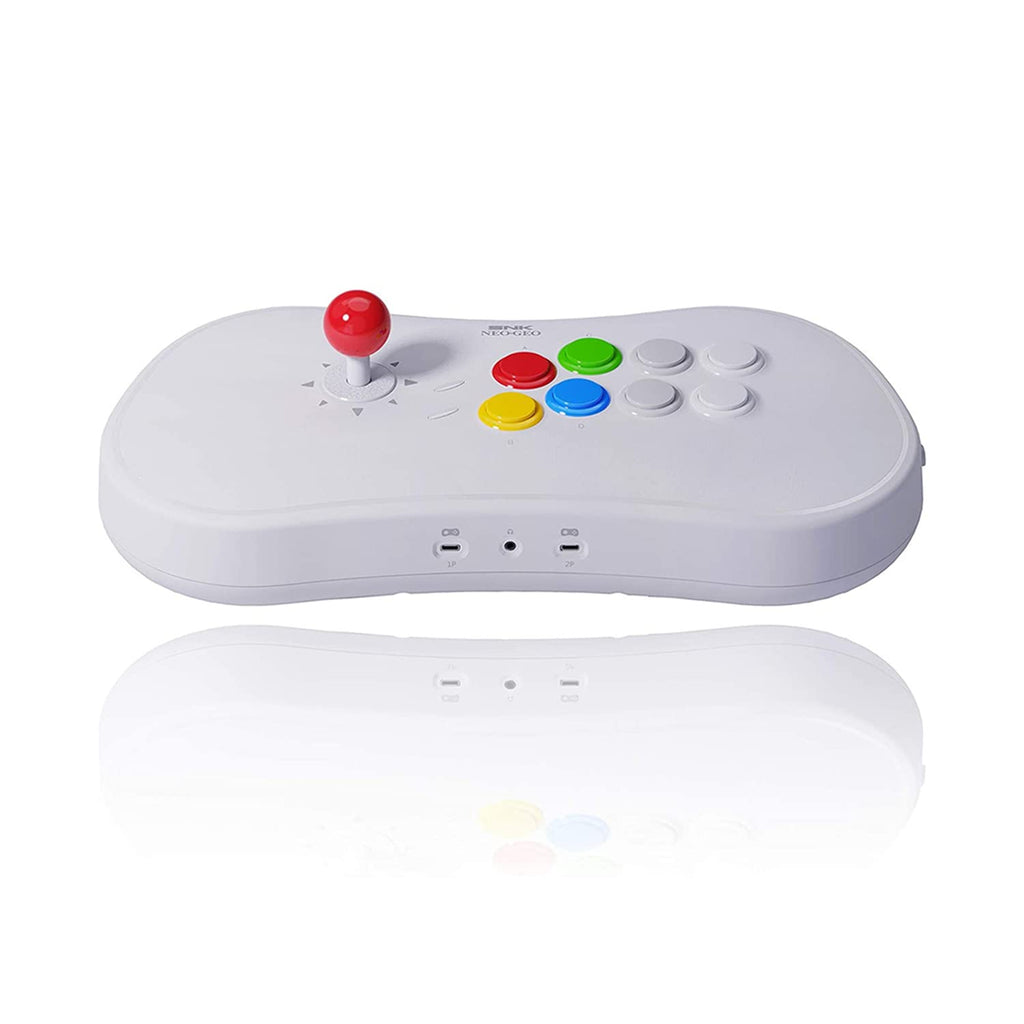 UNICO SNK Neo Geo Arcade Stick Pro, Pre-Loaded 20 Official Licenced NEOGEO Retro Games, Neo Geo Pocket Console Support HDMI Output