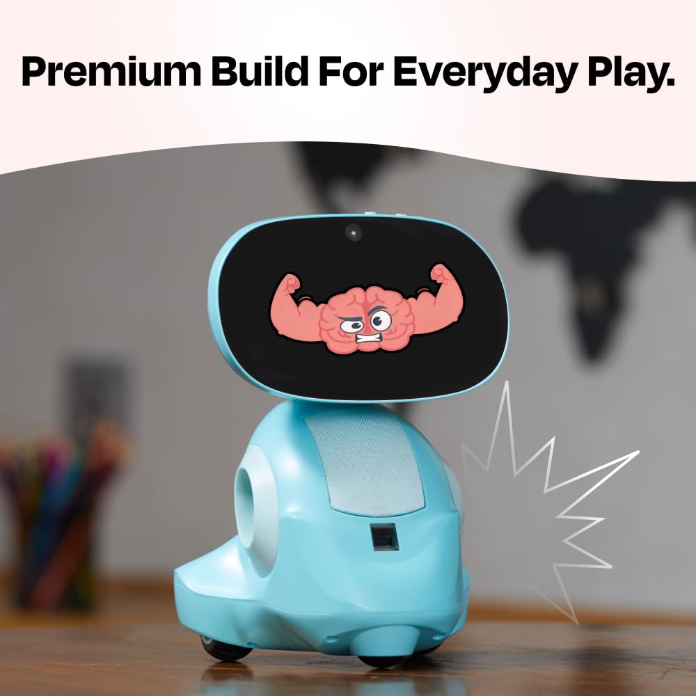 Miko 3 AI Robot for Kids – Smart Educational & STEAM Learning Robot with Interactive Apps, Games, Stories & Activities for Girls & Boys Ages 5–10 | Red