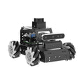 ROS2 Robot Car for Raspberry Pi 5 Programmable AI Smart Robot Kit 3D Depth Camera Lidar SLAM Mapping Navigation Path Planning Autonomous Driving 360° Movement Chassis, MentorPi M1 Without RPi