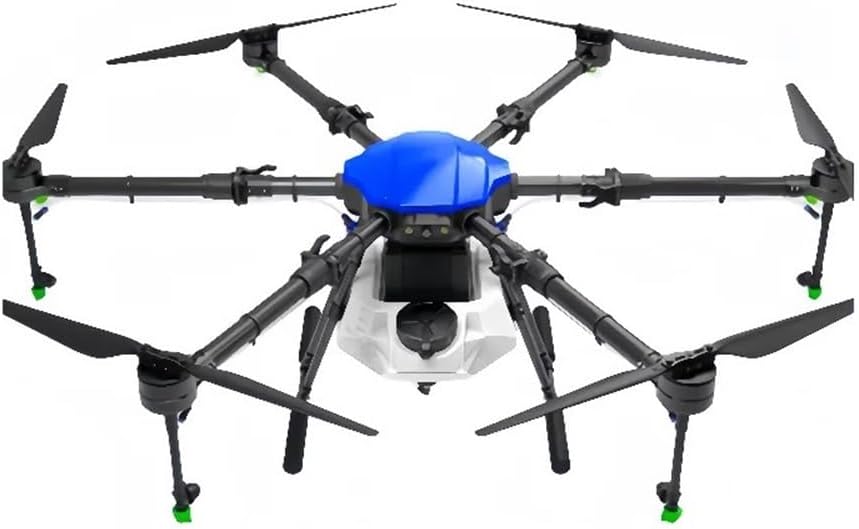 10L 10kg Agricultural Frame Kit Four-axis Folding Quadcopter with Plus Power System Fit for E610P X6 Drone(E610P Blue Frame)