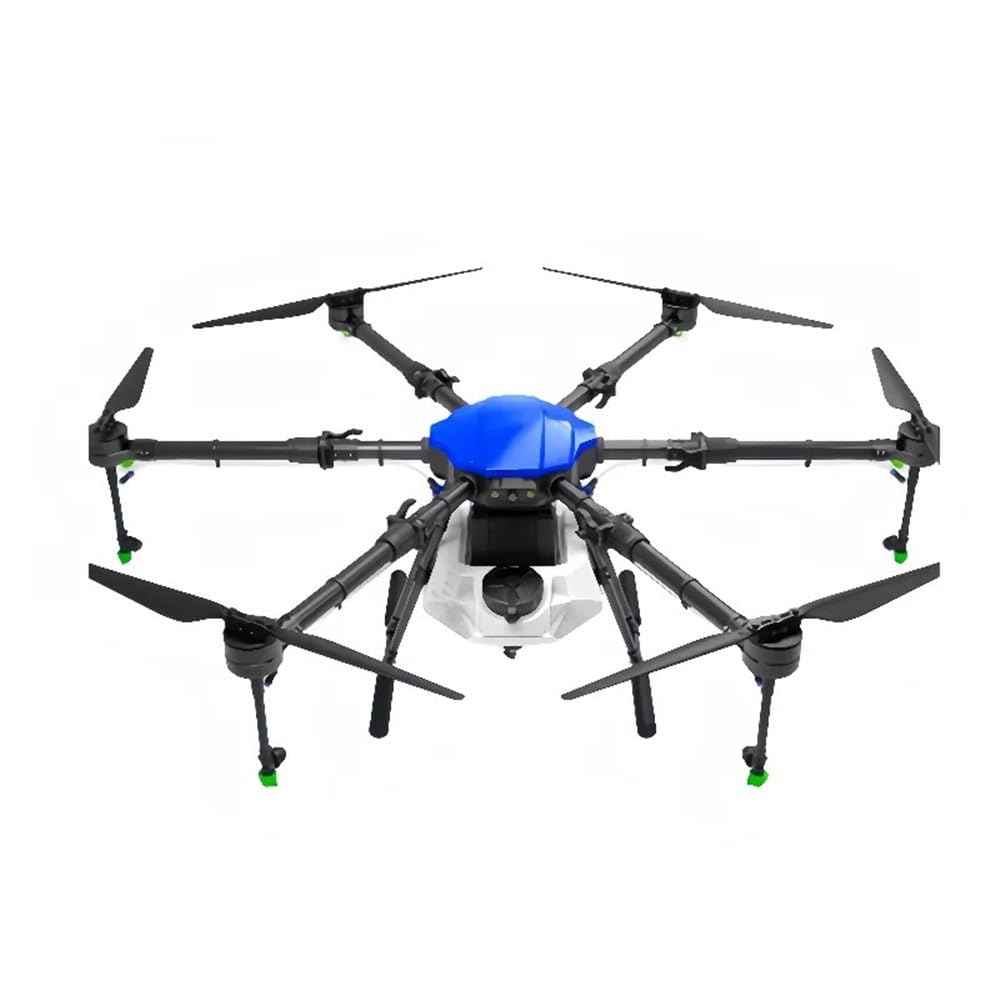 10L 10kg Agricultural Frame Kit Four-axis Folding Quadcopter with Plus Power System Fit for E610P X6 Drone(E610P Blue Frame)