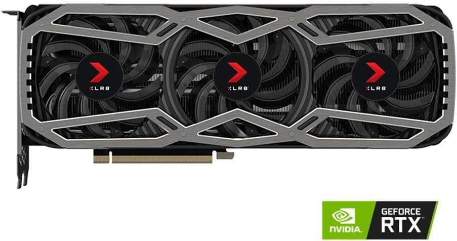 PNY GeForce RTX 3090 24GB XLR8 Gaming REVEL EPIC-X RGB Triple Fan Graphics Card (Renewed)