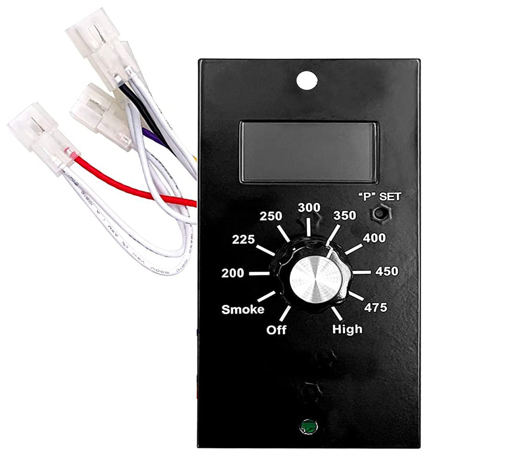 Digital Thermostat Control Board Replacement for Pit Boss Wood Pellet Grills, BBQ Temperature Controller, Compatible with Pitboss P7-340/540/700/1000 with LCD Display
