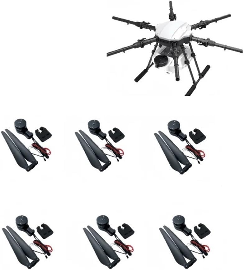10L 10kg Agricultural Frame Kit Four-axis Folding Quadcopter with Plus Power System Fit for E610P X6 Drone(E610P Blue Frame)