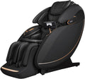 Osaki Platinum Solis 4D+ Flex Track Massage Chair with 190° Stretch Flexibility, Spinning Calf Rollers, Intelligent Voice Recognition, Black