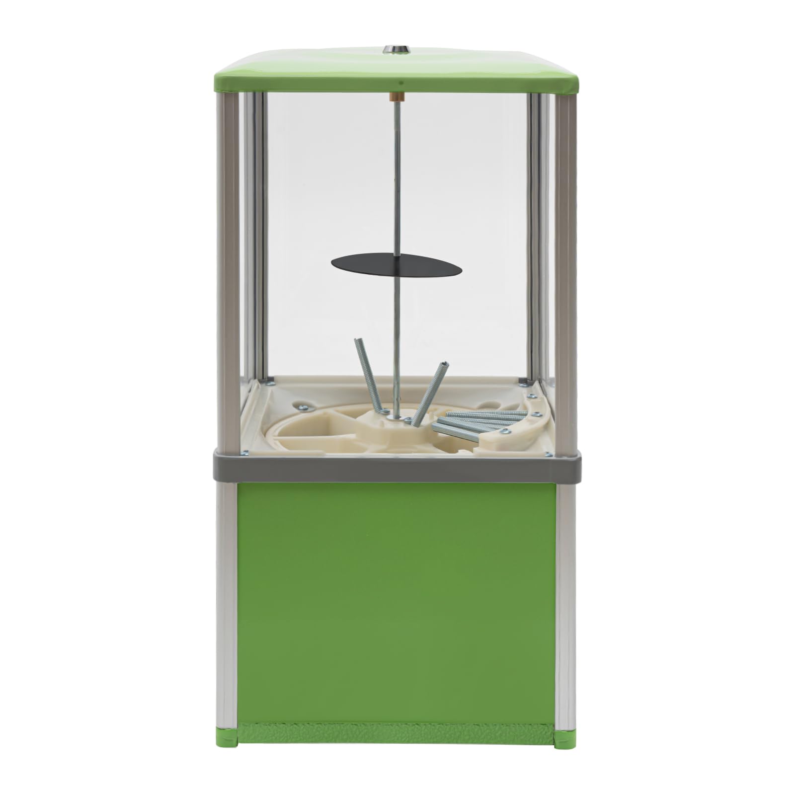4X 25 Cents Coin Operated Vending Machine, 200pcs 1.77in Toy Capsule Vending Machine Commercial Twister Ball Dispenser 21in Height Rectangle Bubble Gum Machine for Retail Store, Supermarket