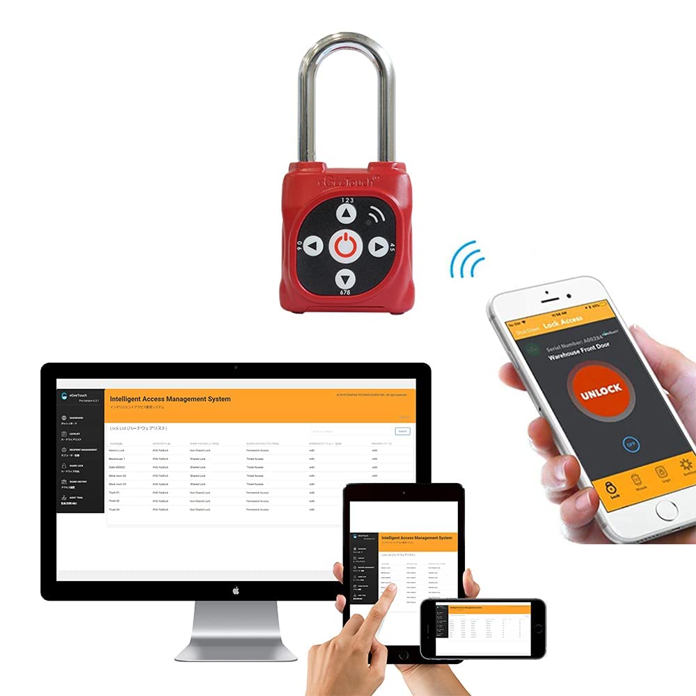 Smart Mini Padlock (Silver) - Single