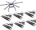 6-axis 20kg Agricultural Drone Frame Good Performance Fit for E620P X9 Drone(E620P Battery X9)