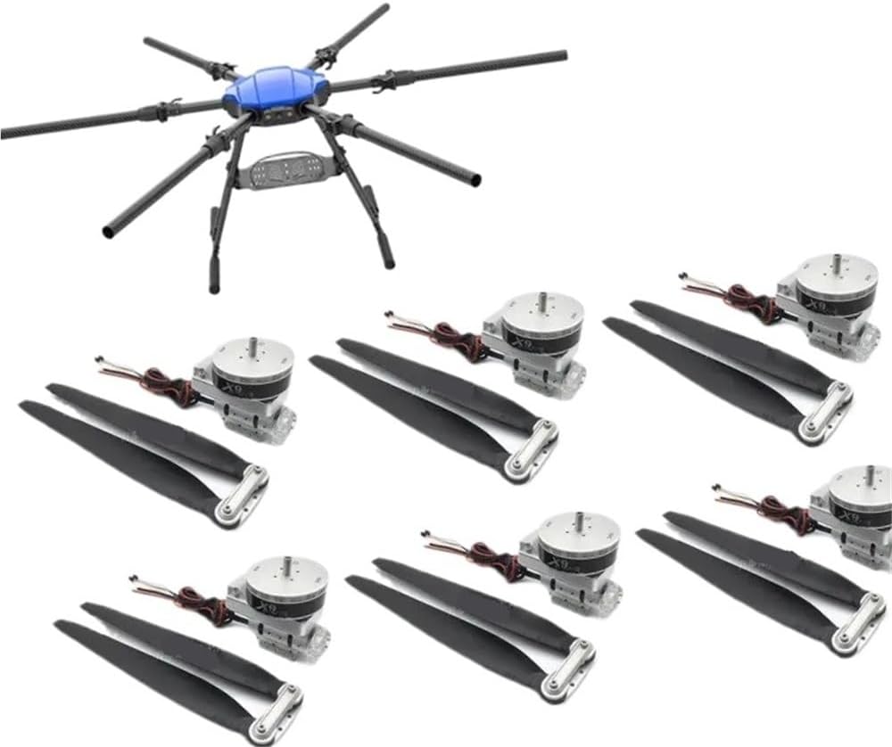 6-axis 20kg Agricultural Drone Frame Good Performance Fit for E620P X9 Drone(E620P Battery X9)