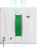 FMART W8 Mini Window Cleaning Robot, 8000Pa Suction, Ultra-Slim 2.36 in, 4-Way Ultrasonic Spray, Edge-Cleaning Route, Smart Path Planning, 9-Stage Safety, App & Remote Control
