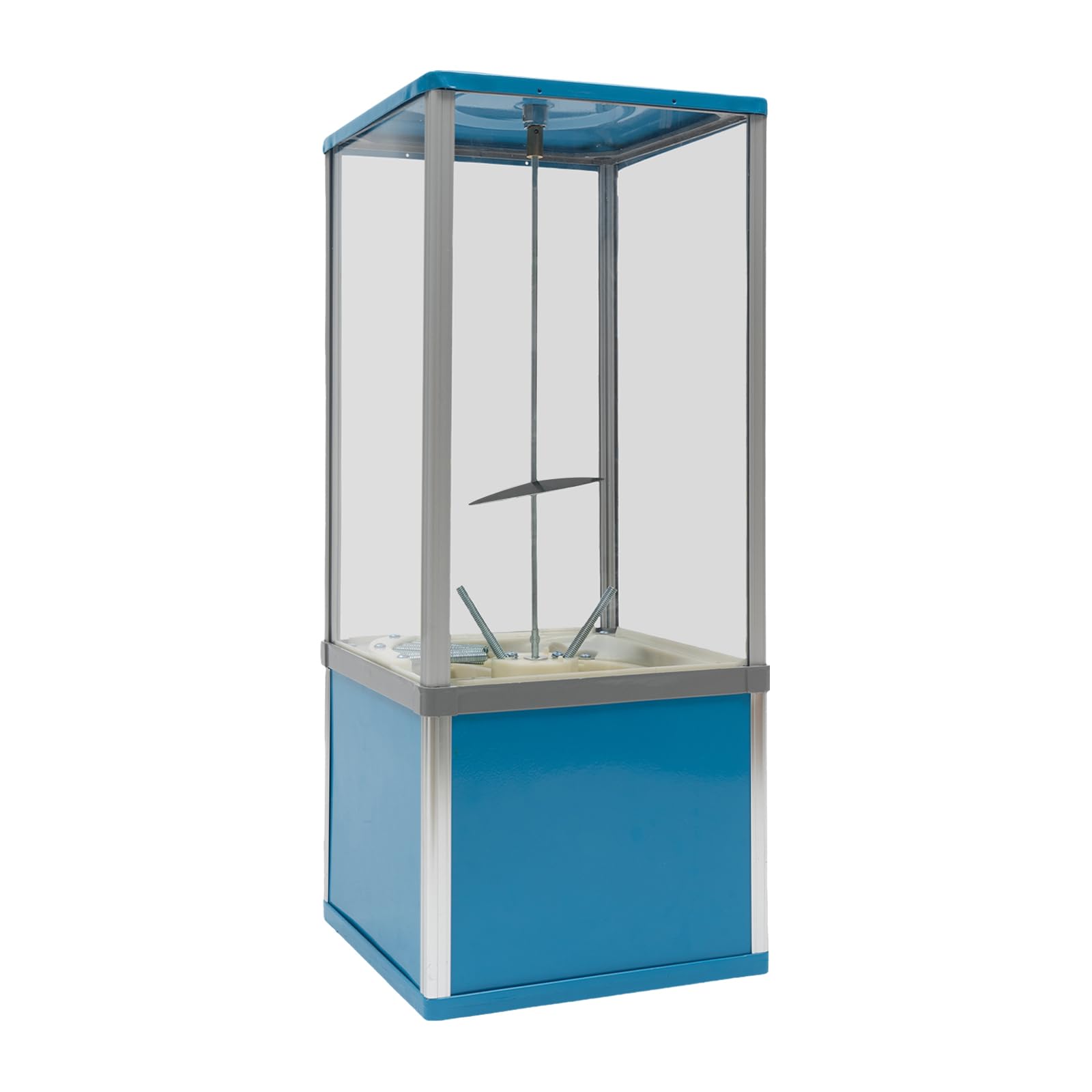 4X 25 Cents Coin Operated Vending Machine, 200pcs 1.77in Toy Capsule Vending Machine Commercial Twister Ball Dispenser 21in Height Rectangle Bubble Gum Machine for Retail Store, Supermarket