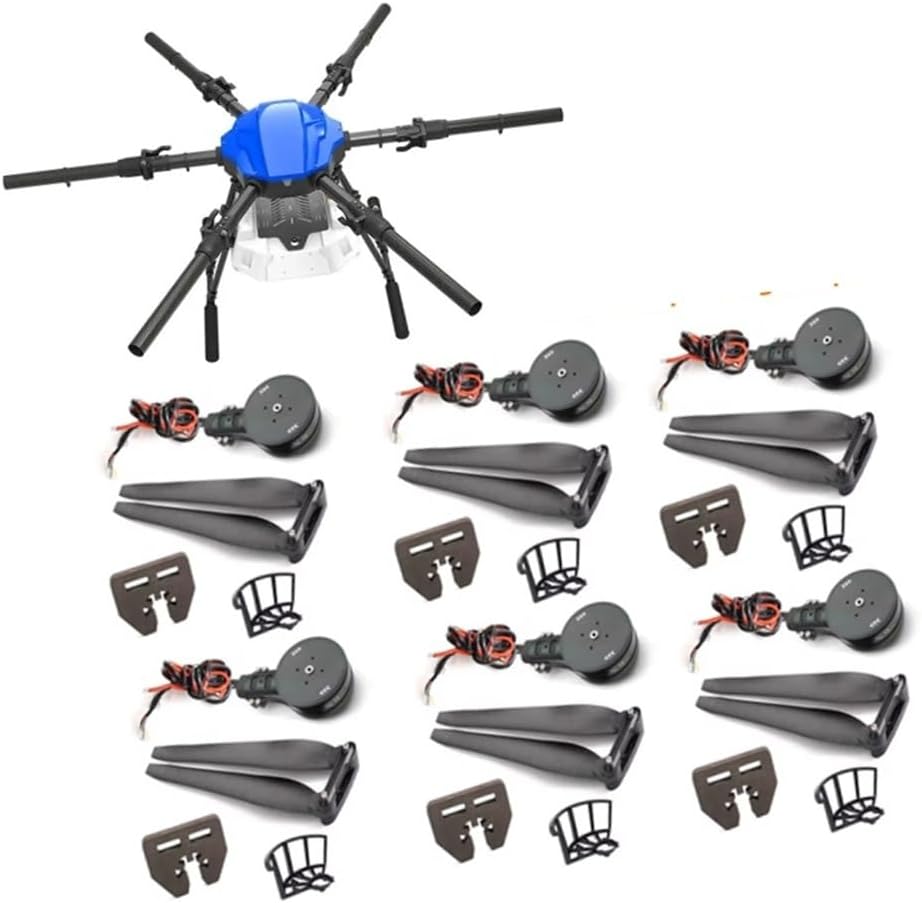 16L 16kg Agricultural Frame Kit Four-axis Folding Quadcopter with Power System Fit for EFT E616P X8 Drone(E616P Set 1)