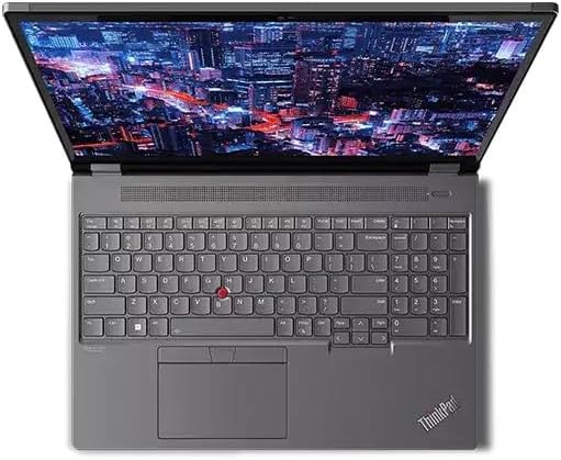 NewLenovo ThinkPad P16 Gen 2 Mobile Workstation (16" WQUXGA 4K+ (3840 x 2400) Inte.l Core i9-13980HX 24 Core, 64GB RAM 2TB SSD, RTX 4000 Ada 12GB) Laptop for Engineer Designer Architect, Win 11 Pro