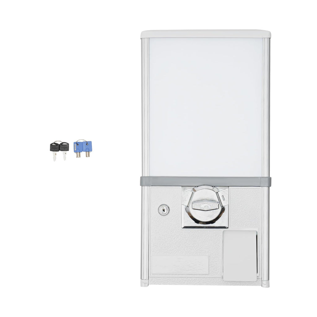 4X 25 Cents Coin Operated Vending Machine, 200pcs 1.77in Toy Capsule Vending Machine Commercial Twister Ball Dispenser 21in Height Rectangle Bubble Gum Machine for Retail Store, Supermarket