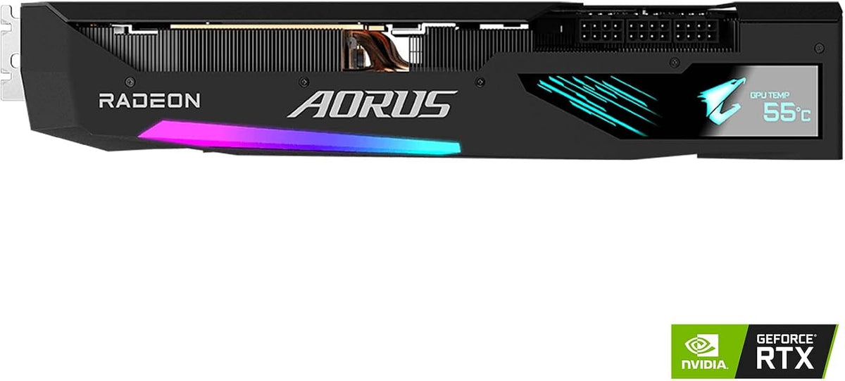 AORUS Radeon RX 6900 XT Master 16G Graphics Card with MAX Cover Cooling, 16GB 256-bit GDDR6, GV-R69XA AORUS M-16GD REV2.0 Video Card.