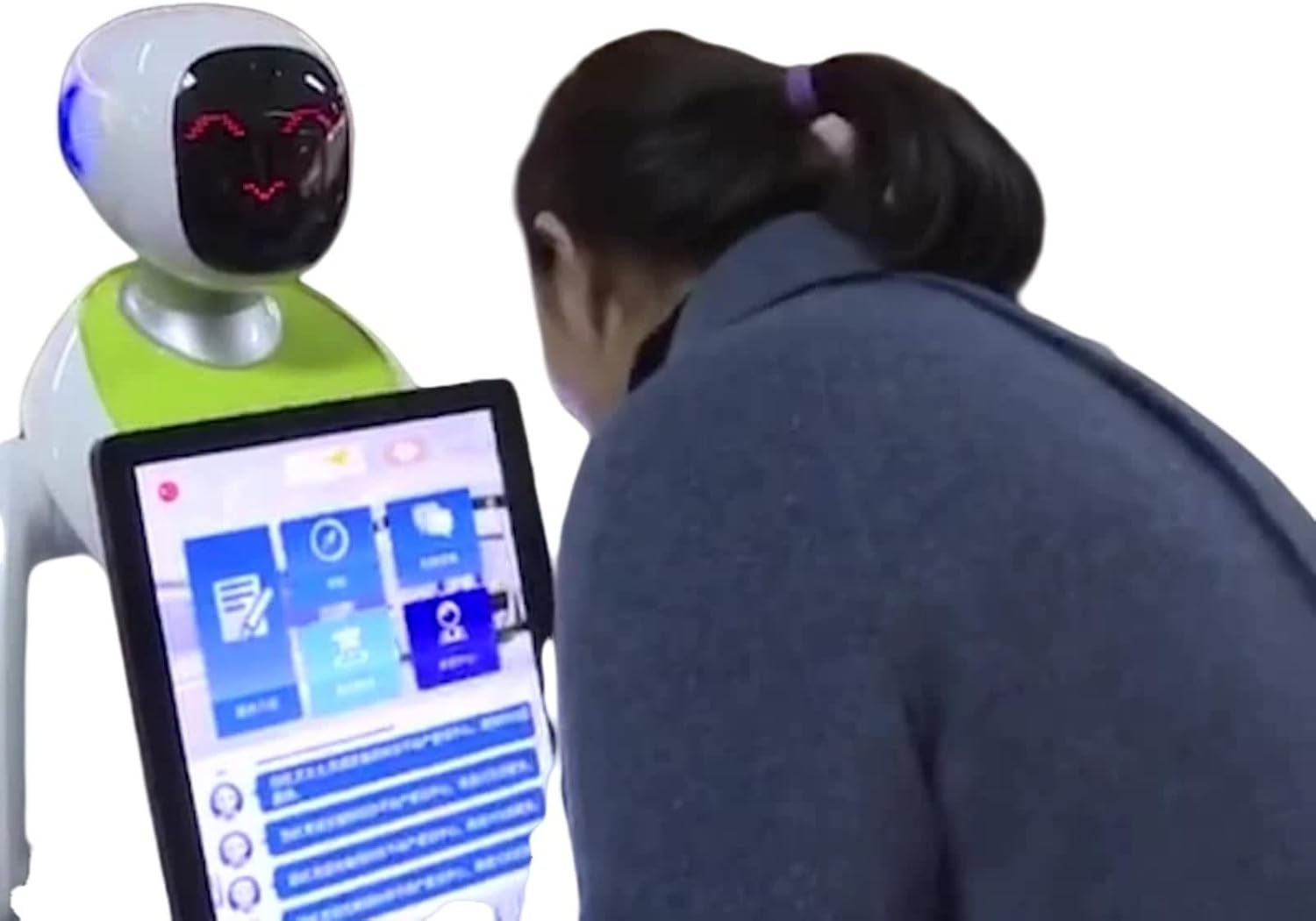 Intelligent Guide Robots are multilingual Robots with Functions Such as Voice Narration, simultaneous Translation, and Autonomous Route Guidance, and are widely Used in Museums and Exhibition Halls.