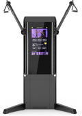 Echelon Strength Pro Commercial Grade Smart Wall-Mounted Trainer with 24” HD Touchscreen, 132 lb Digital Resistance Per Arm, Guided Workouts, WiFi Enabled