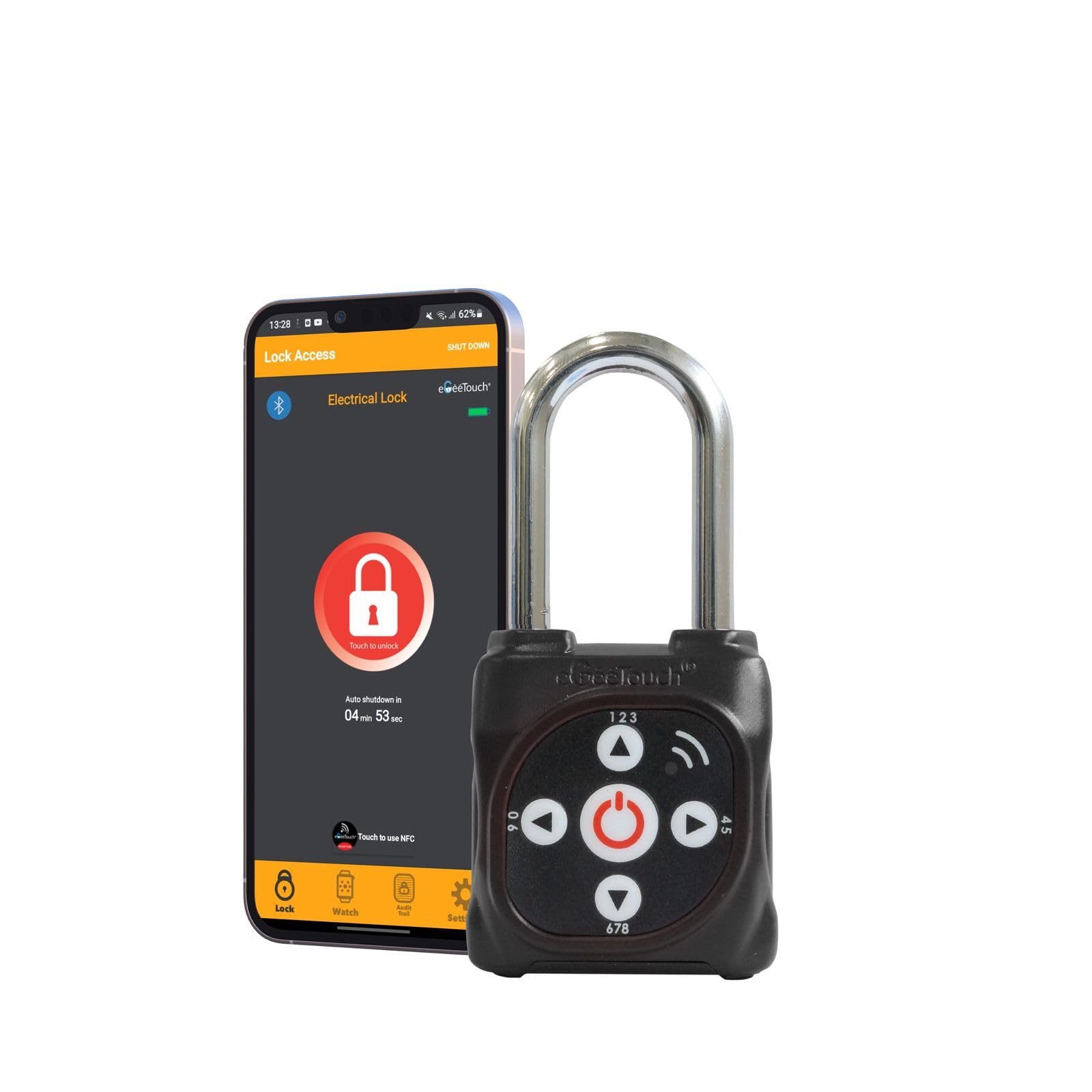 Smart Mini Padlock (Silver) - Single