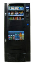 Snakmart SM2300 Combination Mid-Range Merchandiser, Includes Changer, Bill Acceptor & Cantaloupe Credit Card Reader, 16 Snack/7 Drink Selections