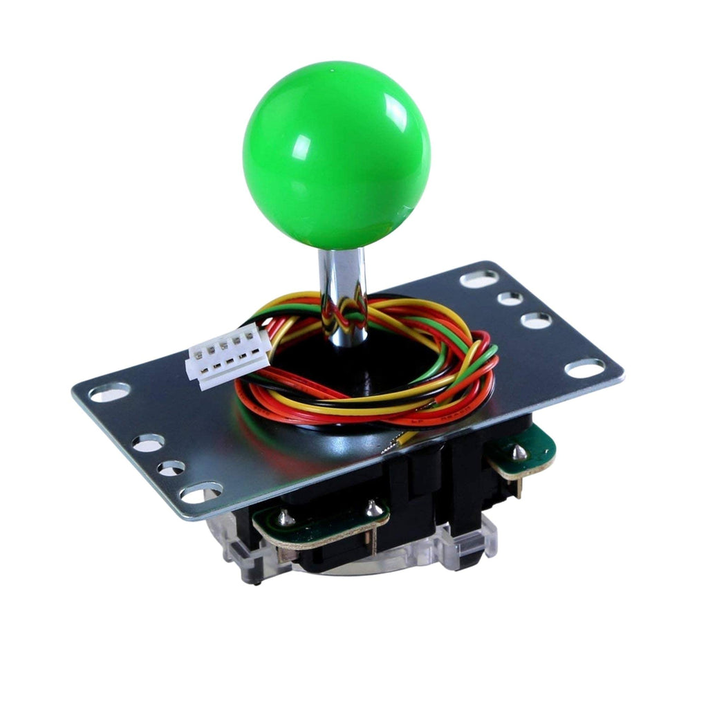 SANWA JLF-TP-8YT Joystick Red Original - for Arcade Jamma Game 4 & 8 Way Adjustable, Compatible with Catz Mad SF4 Tournament Joystick (Red Ball Top), Use for Arcade Game Machine Cabinet S@NWA