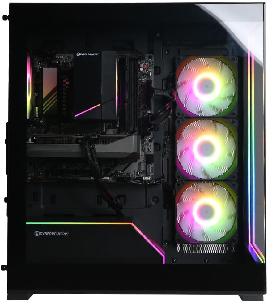 CyberPowerPC Gaming PC, AMD Ryzen 7 8700F, GeForce RTX 5060 Ti 8GB | Gamer Master, 16GB DDR5, 1TB PCIe 4.0 SSD, WiFi Ready & Windows 11 Home (GMA2900A3)