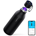VSITOO 33oz Smart Self-Cleaning Water Bottle，Large Insulated Stainless Steel Bottle with AI Self-Clean, 30-Day Battery & Magnetic Charging for Outdoor Travel, Gym or Office, Pink