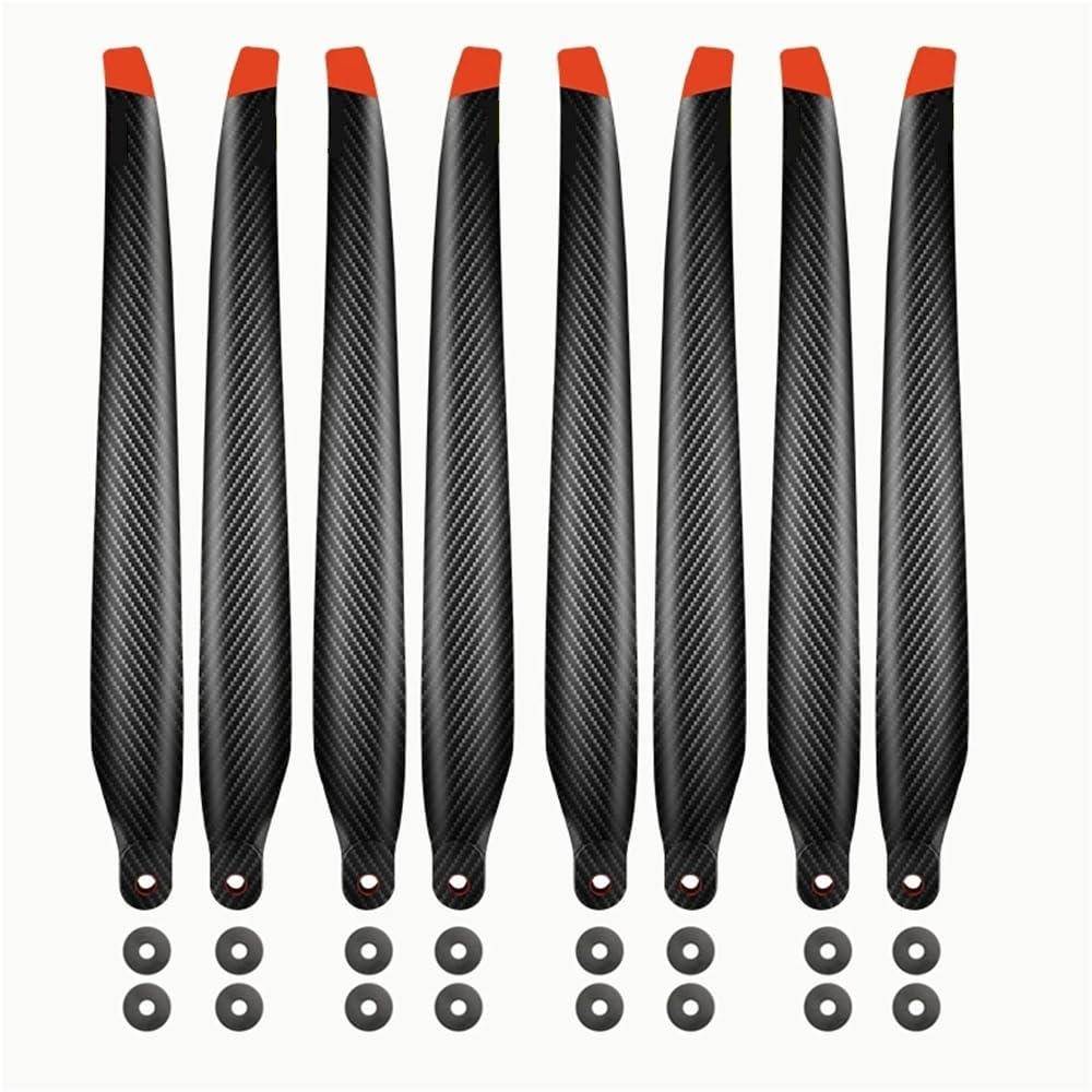 Fit for 62238 Carbon Drone Propeller Set C-W CC-W Folding Compatible with T70 T70P T100 Agricultural Drones - Drone Accessories(8CW 8CCW T100 Set)