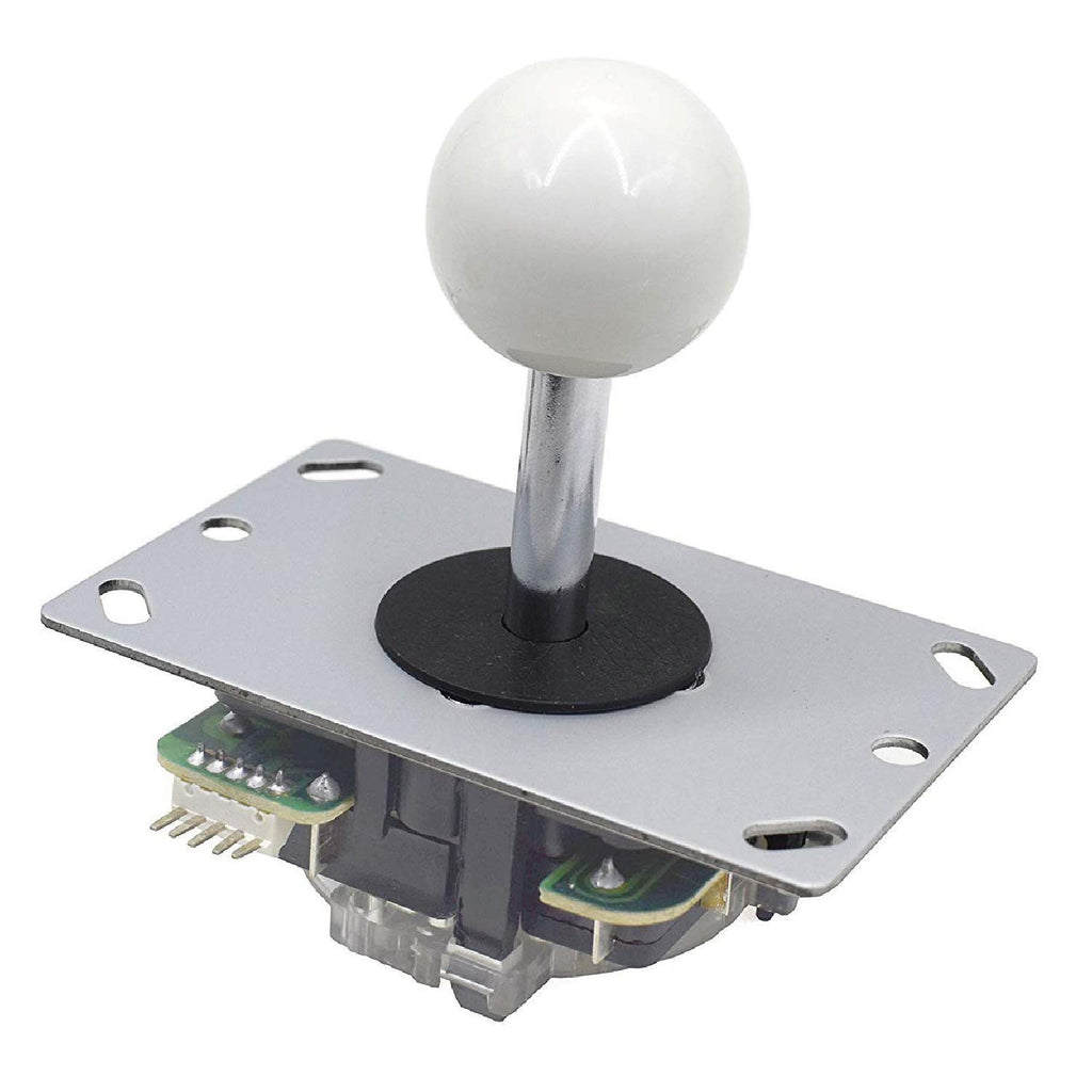 SANWA JLF-TP-8YT Joystick Red Original - for Arcade Jamma Game 4 & 8 Way Adjustable, Compatible with Catz Mad SF4 Tournament Joystick (Red Ball Top), Use for Arcade Game Machine Cabinet S@NWA