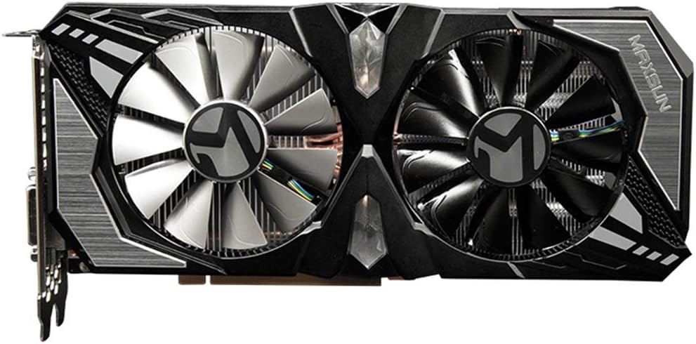 MAXSUN GeForce RTX 2060 6GB GDDR6 Gaming Graphics Card Overclocked Dual Fan OC Graphics Card GeForce RTX 2060