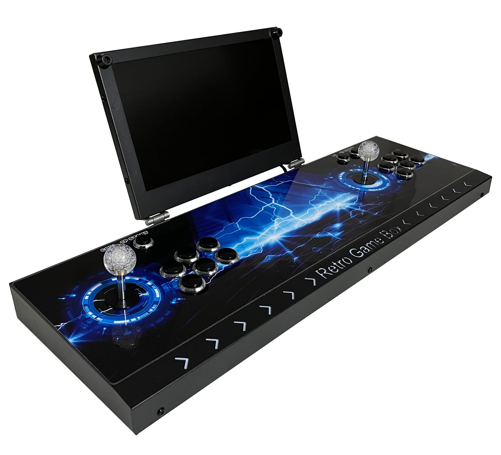 35000 in 1 Portable Arcade Game Console 14-inch HD Screen Dual Players Pandoras Box 80S,Retro Video Game Machine Search/Hide/Save/Load/Pause Games (14in-Dual Players)