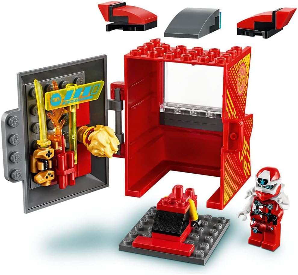 LEGO NINJAGO Kai Avatar - Arcade Pod 71714 Mini Arcade Machine Building Kit, New 2020 (49 Pieces)