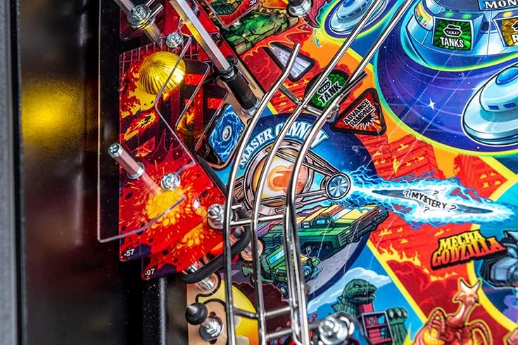 Stern Pinball Godzilla Arcade Pinball Machine with Insider Connected, Premium Edition
