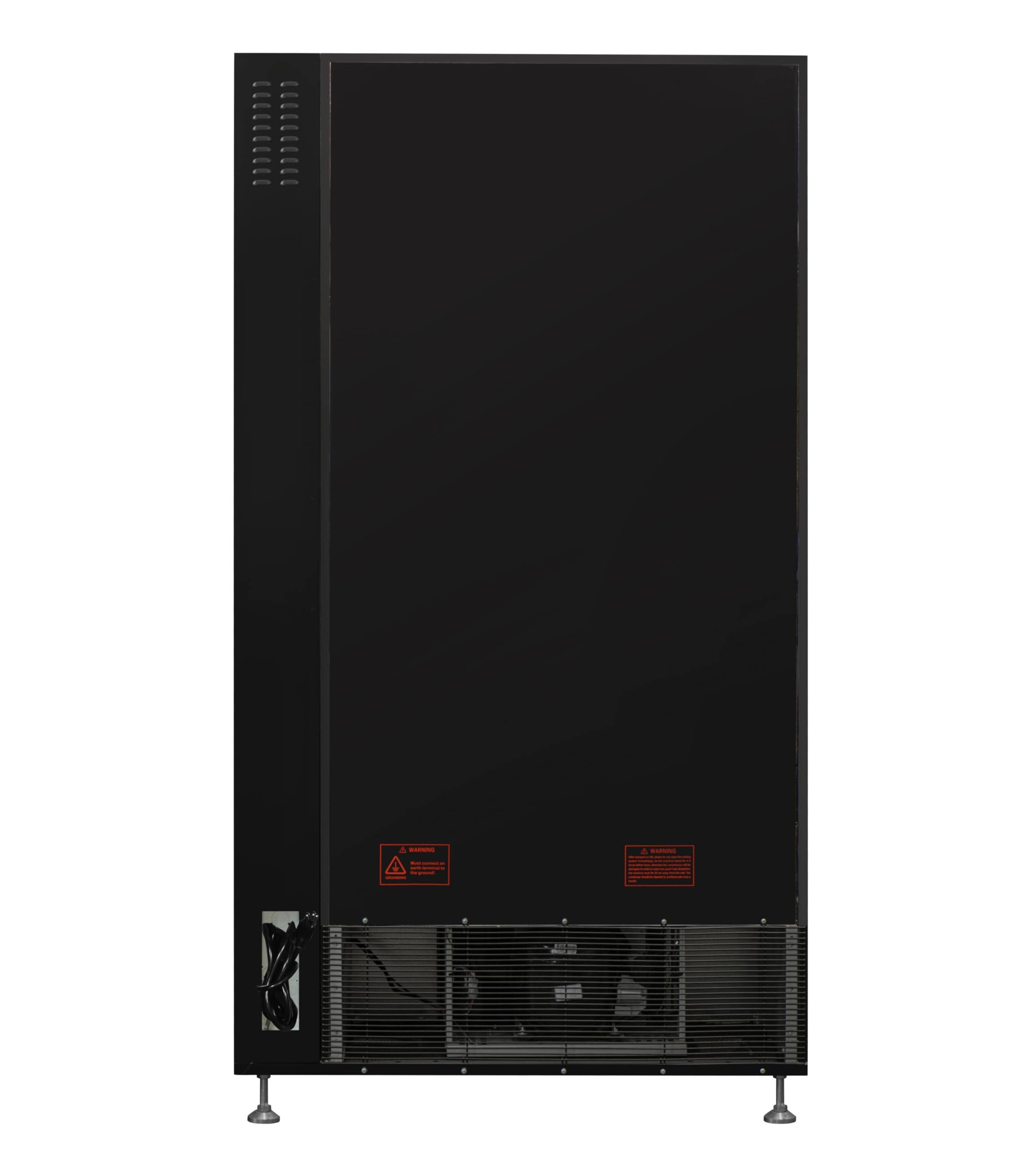 KoolMore Refrigerated Snack Vending Machine with 36 Slots Featuring a Credit Card Reader and Coin/Bill Acceptor in Black (KM-VMR-30-BCR)