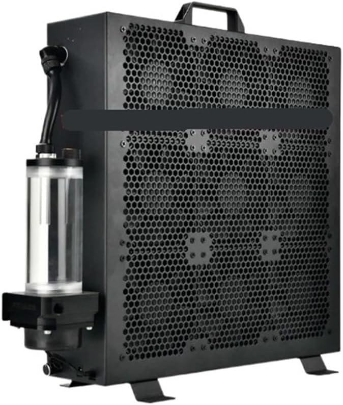1PCS BC5 External Water-Cooled Radiator Pump Row Integrated 8 Fan Cold Row Silent, Graphics Card Machine, Server Cabinet(BC6)