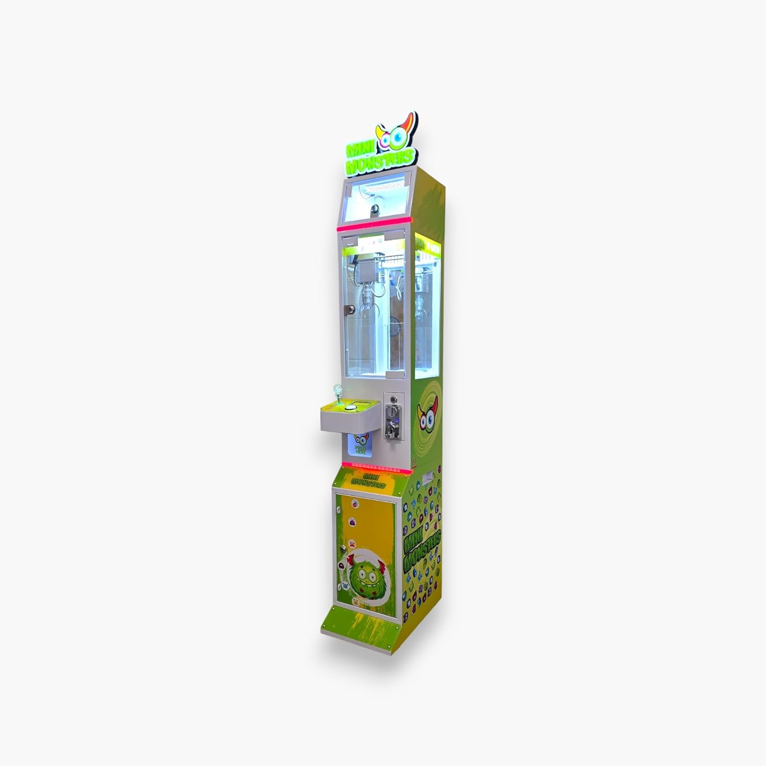 Mini Monsters Claw Machine, Prize Crane Arcade Game for Toys and Prizes