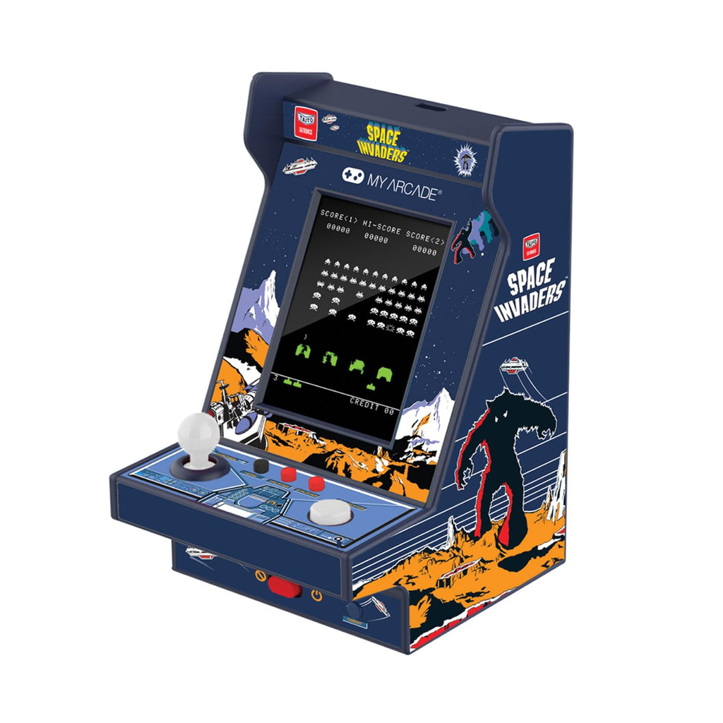 My Arcade Galaga Nano Player - 2 Games in 1, Retro Arcade Classics, 4.8" Mini Arcade Machine