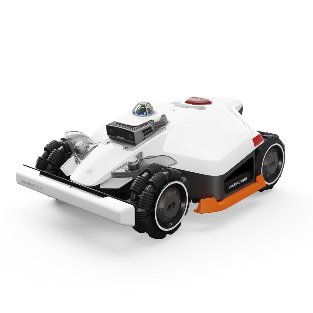 Mammotion LUBA 3 AWD 5000H Robot Lawn Mower for 1.25 Acres, 360° LiDAR+NetRTK+AI Vision Tri-Fusion Positioning, All-Wheel-Drive for 80% Slopes, 50 Multi-Zone Management, Cutting Height 2.2"-4.0"