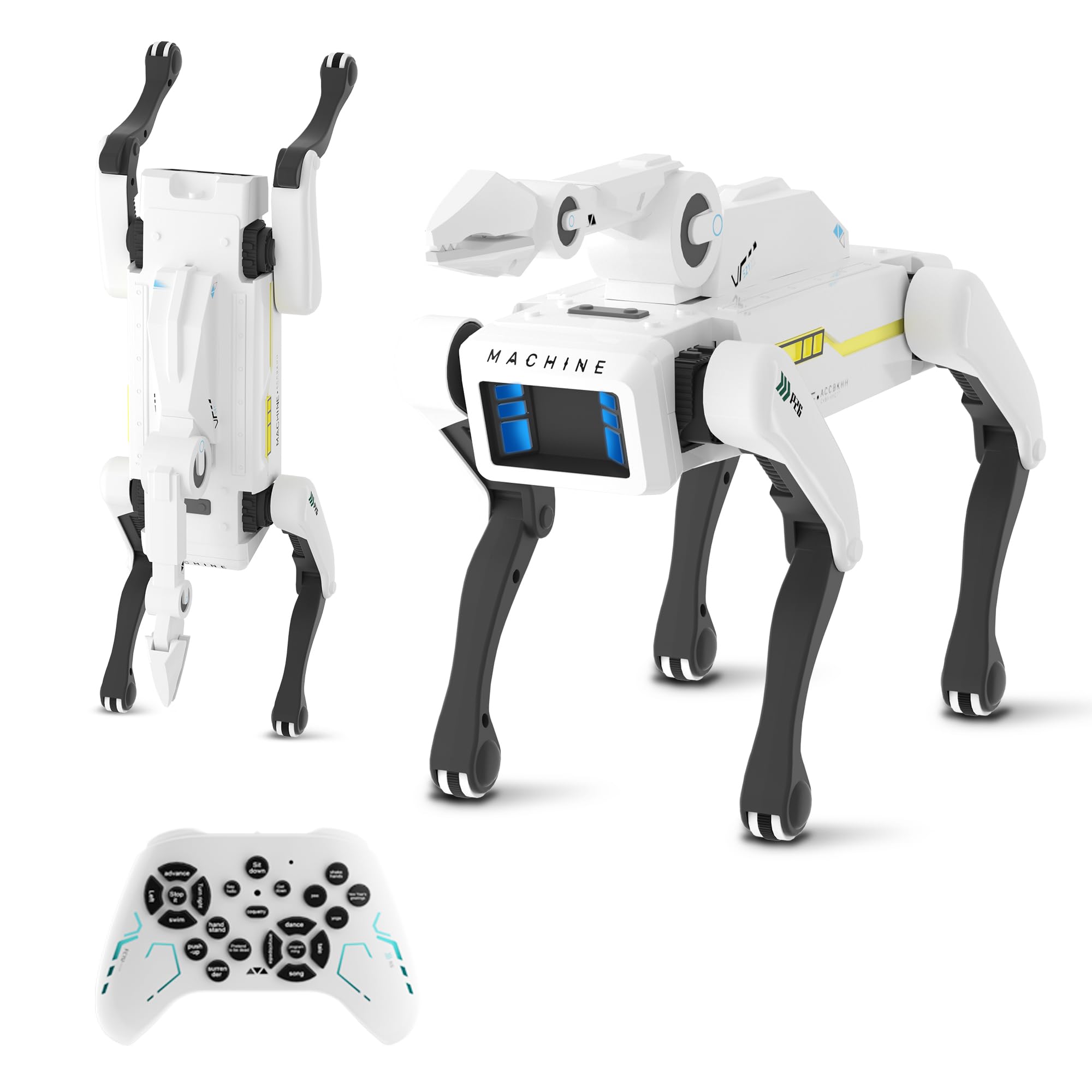 Smart Robot Dog - Interactive STEM Pet with Voice Control, 30+ Actions & APP Programming, Durable Design for Kids Age 6+ (Compatible with iOS/Android)