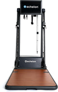 Echelon Strength Home Smart Gym – WiFi-Enabled 24-Inch HD Touchscreen, 5–110 LB Digital Resistance Per Arm, Foldable Mirror Design, Smart Bar & Accessories, Full-Body Home Workout Machine