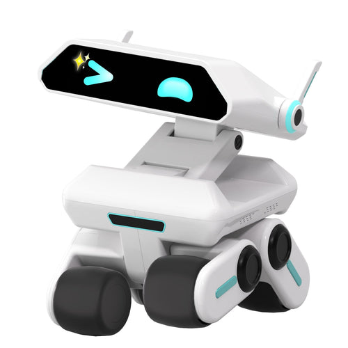 AI Robot for Kids, ChatGPT Powered Interactive Smart Companion, STEAM Educational Programmable Toy with Visual Recognition & Emotion-Aware, Personalized AI Friend for Teens Yonbo