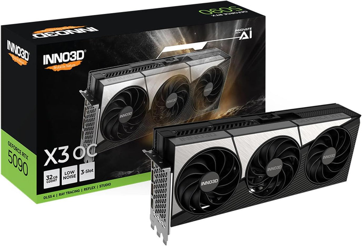 Inno3D GeForce RTX 5090 X3 OC - 32GB GDDR7, HDMI, 3X DP