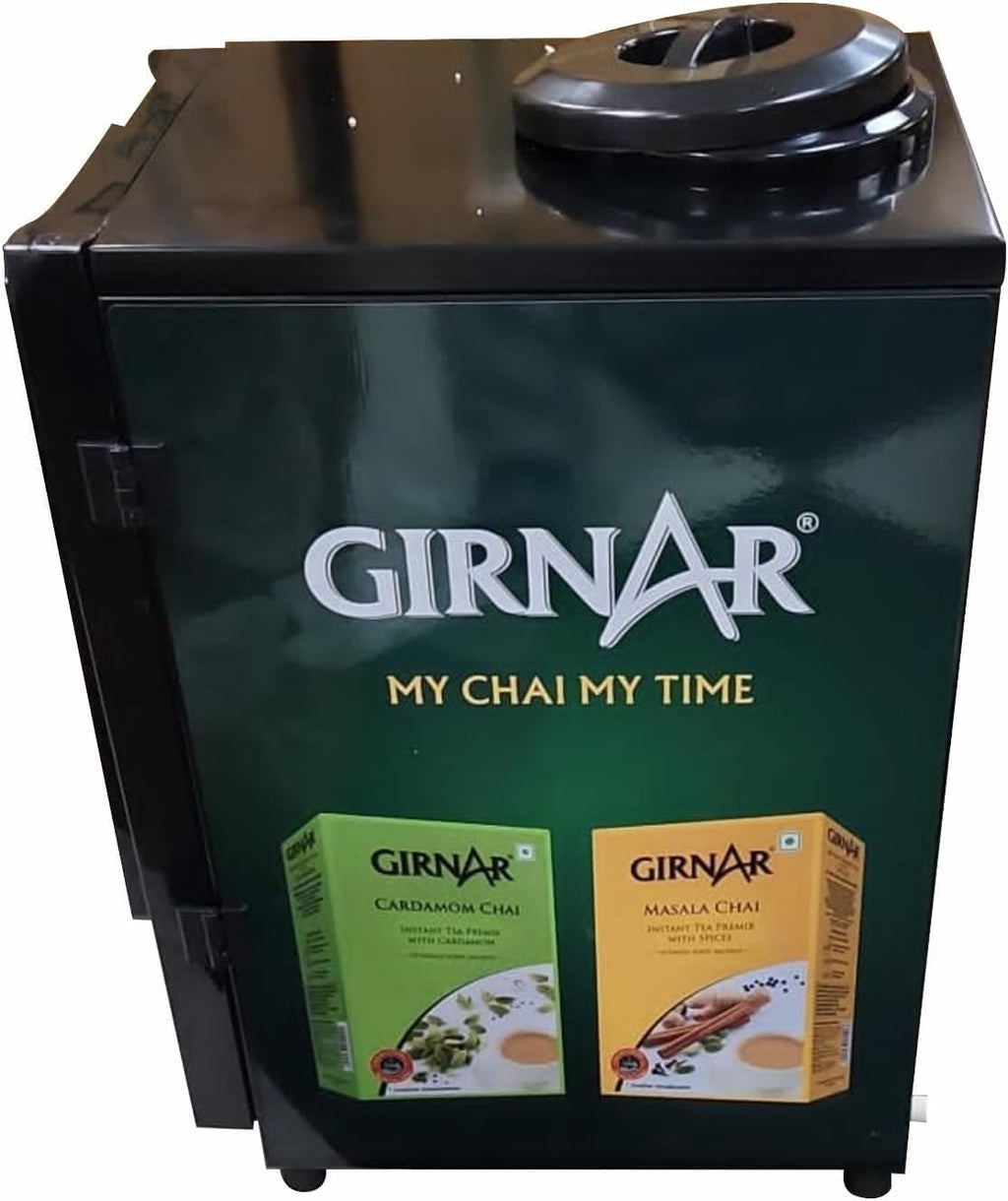 Mahavir Instant Premix Based Tea Vending Machine | Pro Commercial Chai Maker with 3 Liters Hot Tank Capacity With 500 Cups | 2 Lanes Tea Maker For Offices Homes Restaurants Hotels