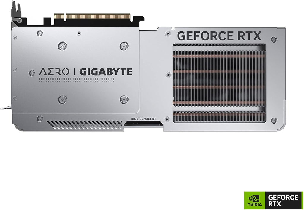 Gigabyte GeForce RTX 4070 AERO OC 12G Graphics Card, 3X WINDFORCE Fans, 12GB 192-bit GDDR6X, GV-N4070AERO OC-12GD Video Card