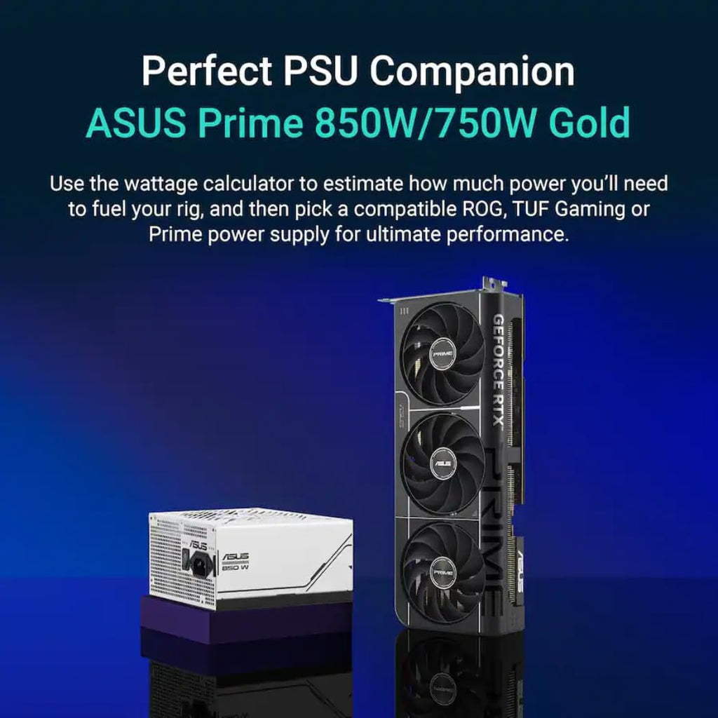 ASUS Prime RTX 5070 Ti OC 16GB GDDR7 GPU, PCIe 5.0, HDMI 2.1b, 3X DP 2.1b, High FPS 4K Gaming, Creator PC, AI Creation, Video Editing, 3D Rendering, Streaming, Local AI, with GPU Holder