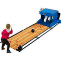 Indoor Electronic Bowling Alley Game with Automatic Ball Reset, Portable Home Arcade with LED Scoreboard for Family Fun, Features Realistic Sound and Light Effects(3.5m)